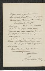 Nachlass Franz Steindachner, Brief von Franz Liechtenstern an Franz Steindachner (27.02.1881), Inv.Nr. 303.02, Seite 2